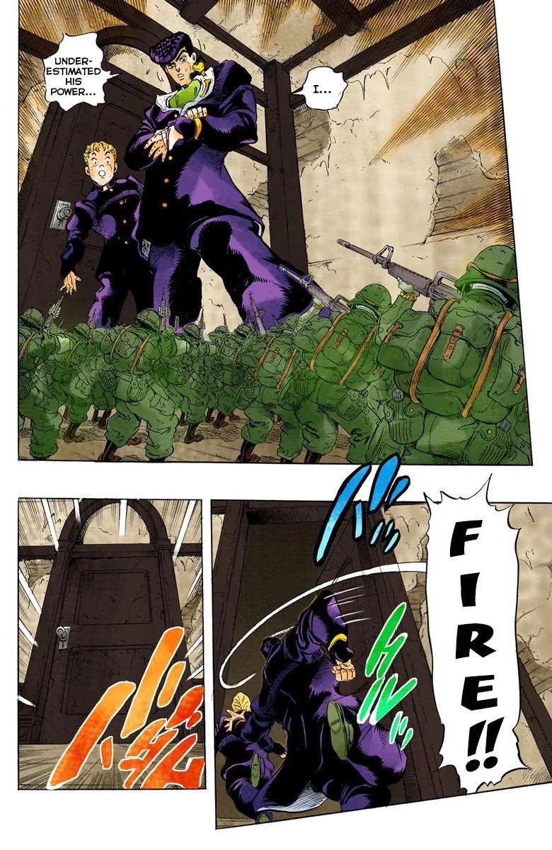 JoJo's Bizarre Adventure Part 4 - Diamond is Unbreakable (Official Colored) Chapter 13 page 15 - Chapter 13: The Nijimura Brothers - Part 5