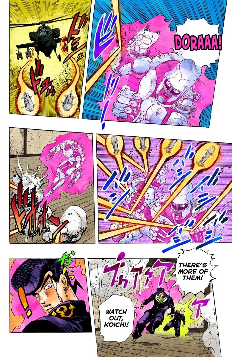 JoJo's Bizarre Adventure Part 4 - Diamond is Unbreakable (Official Colored) Chapter 13 page 19 - Chapter 13: The Nijimura Brothers - Part 5