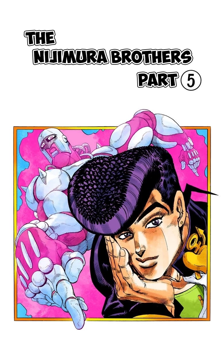 JoJo's Bizarre Adventure Part 4 - Diamond is Unbreakable (Official Colored) Chapter 13 page 2 - Chapter 13: The Nijimura Brothers - Part 5