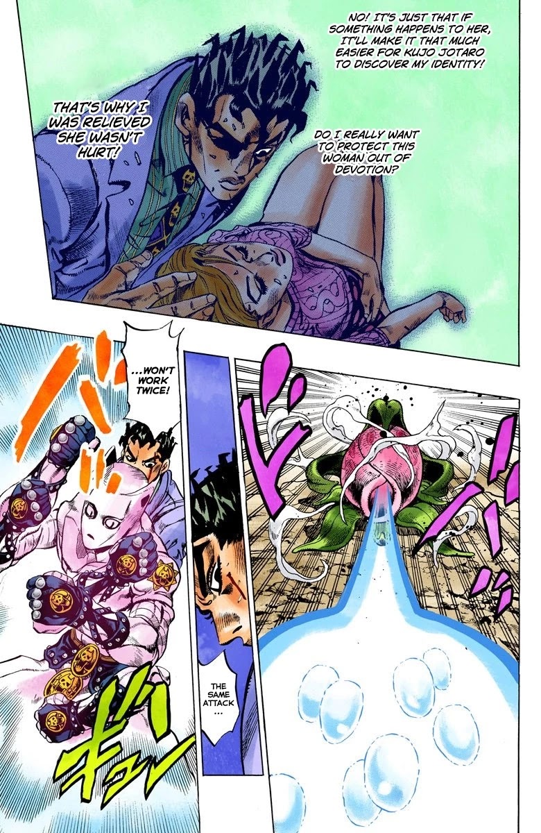 JoJo's Bizarre Adventure Part 4 - Diamond is Unbreakable (Official Colored) Chapter 130 page 11 - Chapter 130: The Cat Who Loved Kira Part 4