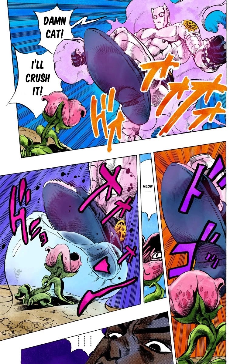 JoJo's Bizarre Adventure Part 4 - Diamond is Unbreakable (Official Colored) Chapter 130 page 5 - Chapter 130: The Cat Who Loved Kira Part 4