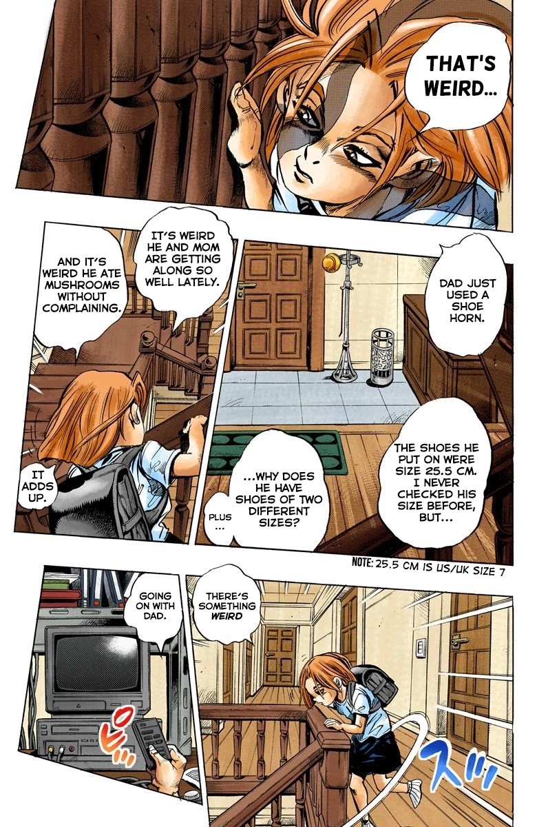 JoJo's Bizarre Adventure Part 4 - Diamond is Unbreakable (Official Colored) Chapter 131 page 11 - Chapter 131: The Cat Who Loved Kira Part 5