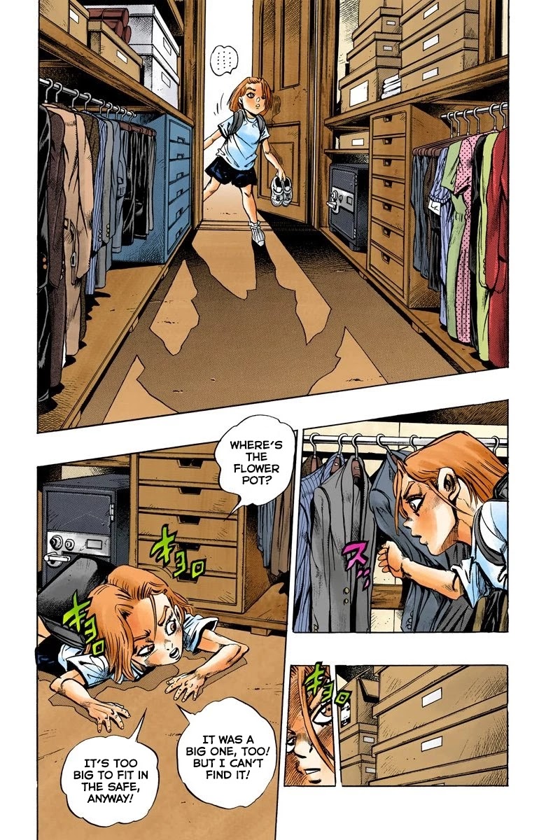 JoJo's Bizarre Adventure Part 4 - Diamond is Unbreakable (Official Colored) Chapter 131 page 16 - Chapter 131: The Cat Who Loved Kira Part 5