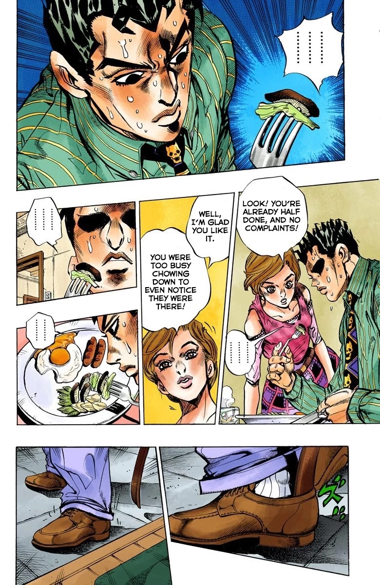 JoJo's Bizarre Adventure Part 4 - Diamond is Unbreakable (Official Colored) Chapter 131 page 8 - Chapter 131: The Cat Who Loved Kira Part 5