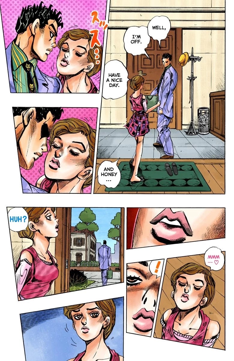 JoJo's Bizarre Adventure Part 4 - Diamond is Unbreakable (Official Colored) Chapter 131 page 9 - Chapter 131: The Cat Who Loved Kira Part 5