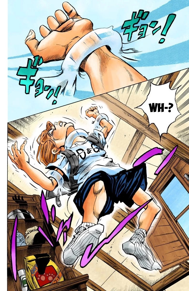 JoJo's Bizarre Adventure Part 4 - Diamond is Unbreakable (Official Colored) Chapter 132 page 10 - Chapter 132: The Cat Who Loved Kira Part 6