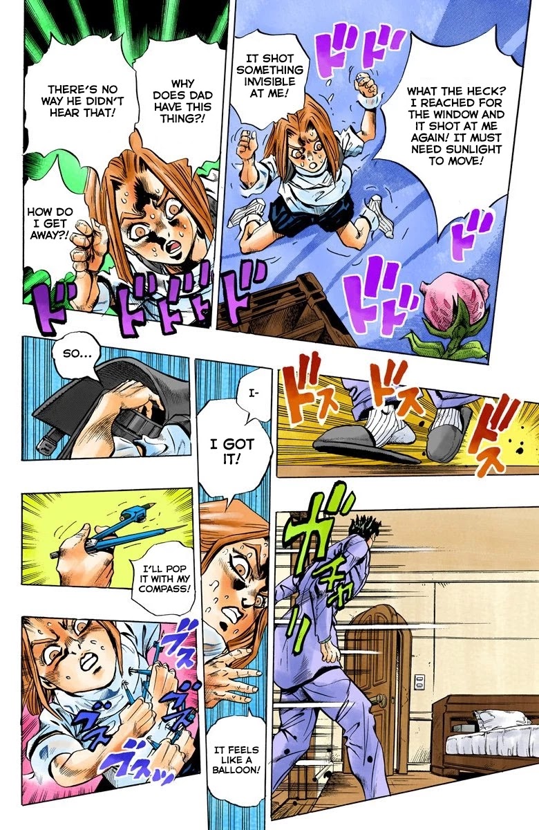 JoJo's Bizarre Adventure Part 4 - Diamond is Unbreakable (Official Colored) Chapter 132 page 14 - Chapter 132: The Cat Who Loved Kira Part 6