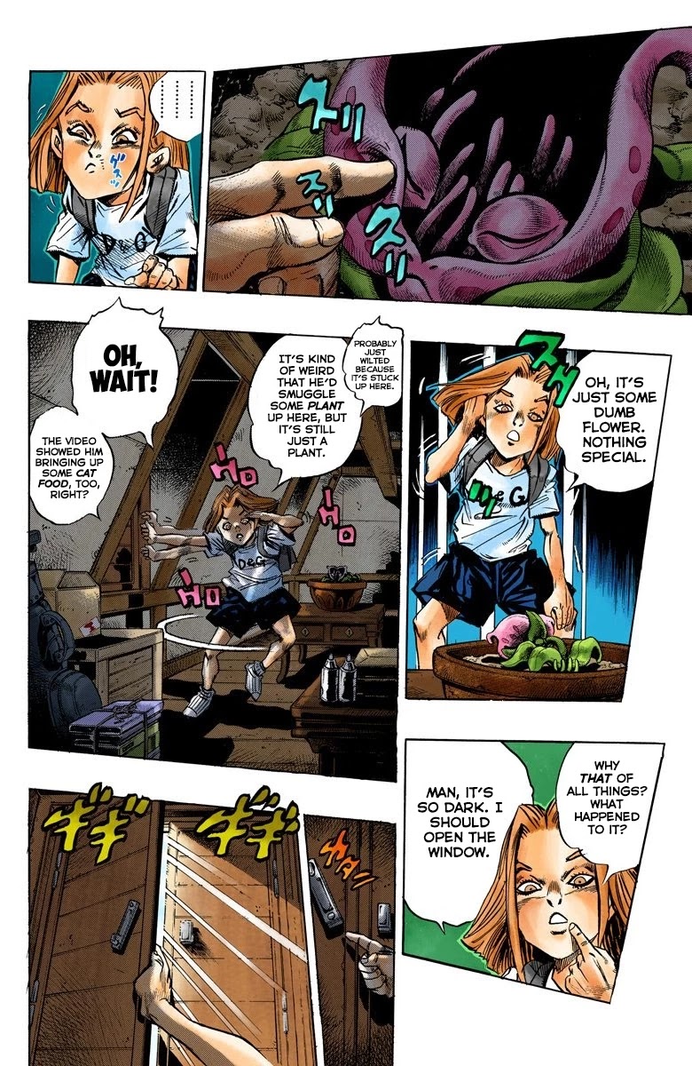JoJo's Bizarre Adventure Part 4 - Diamond is Unbreakable (Official Colored) Chapter 132 page 4 - Chapter 132: The Cat Who Loved Kira Part 6