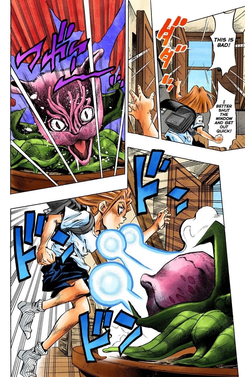 JoJo's Bizarre Adventure Part 4 - Diamond is Unbreakable (Official Colored) Chapter 132 page 8 - Chapter 132: The Cat Who Loved Kira Part 6