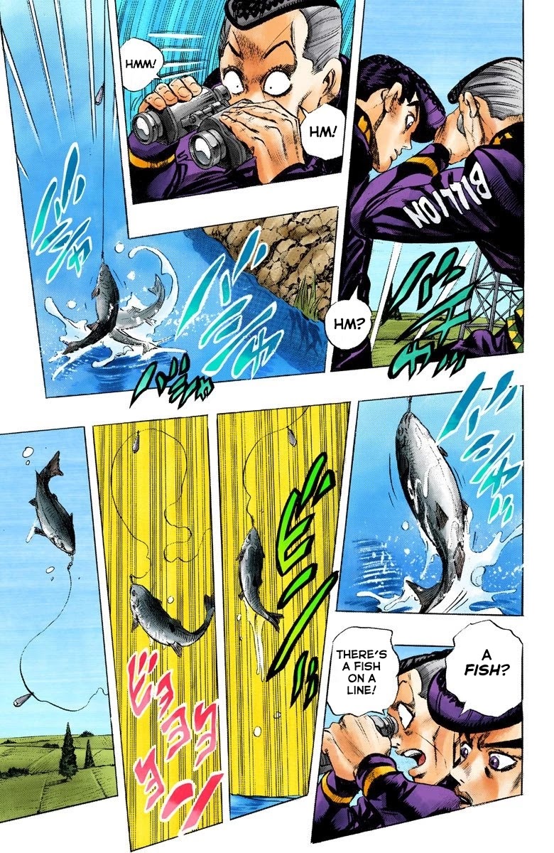 JoJo's Bizarre Adventure Part 4 - Diamond is Unbreakable (Official Colored) Chapter 133 page 10 - Chapter 133: Who Wants to Live on a Transmission Tower? Part 1