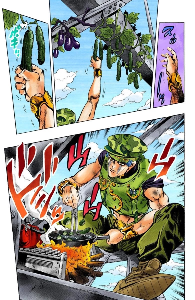 JoJo's Bizarre Adventure Part 4 - Diamond is Unbreakable (Official Colored) Chapter 133 page 12 - Chapter 133: Who Wants to Live on a Transmission Tower? Part 1