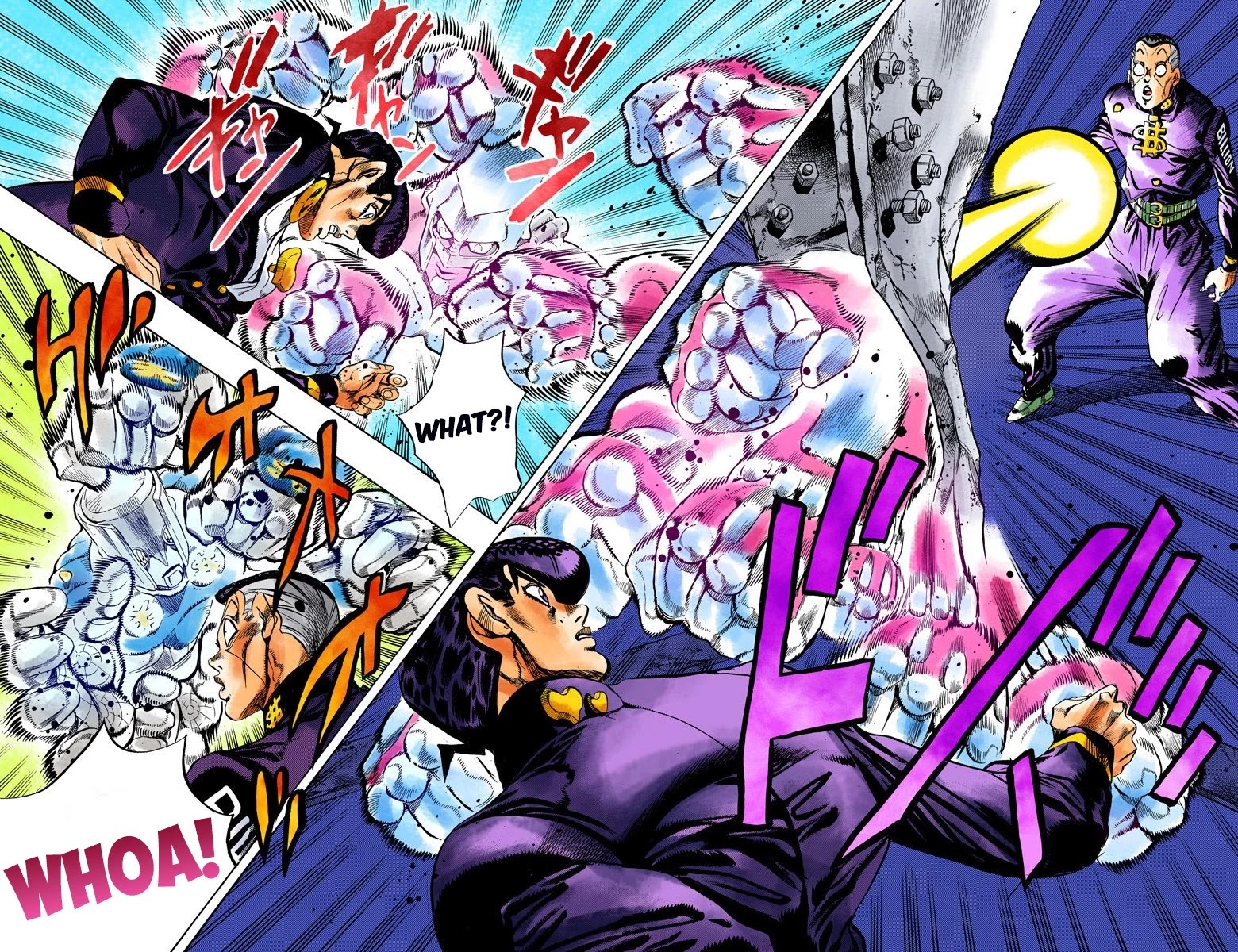 JoJo's Bizarre Adventure Part 4 - Diamond is Unbreakable (Official Colored) Chapter 135 page 13 - Chapter 135: Who Wants to Live on a Transmission Tower? Part 3