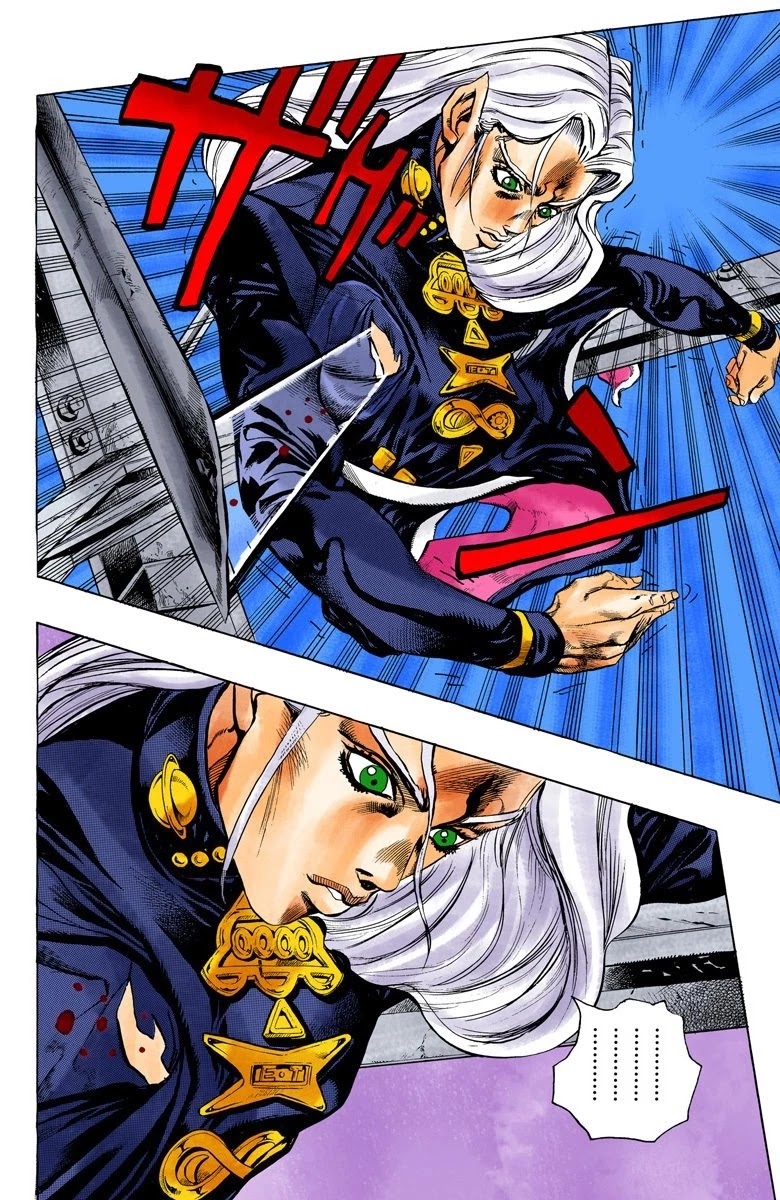 JoJo's Bizarre Adventure Part 4 - Diamond is Unbreakable (Official Colored) Chapter 136 page 8 - Chapter 136: Who Wants to Live on a Transmission Tower? Part 4