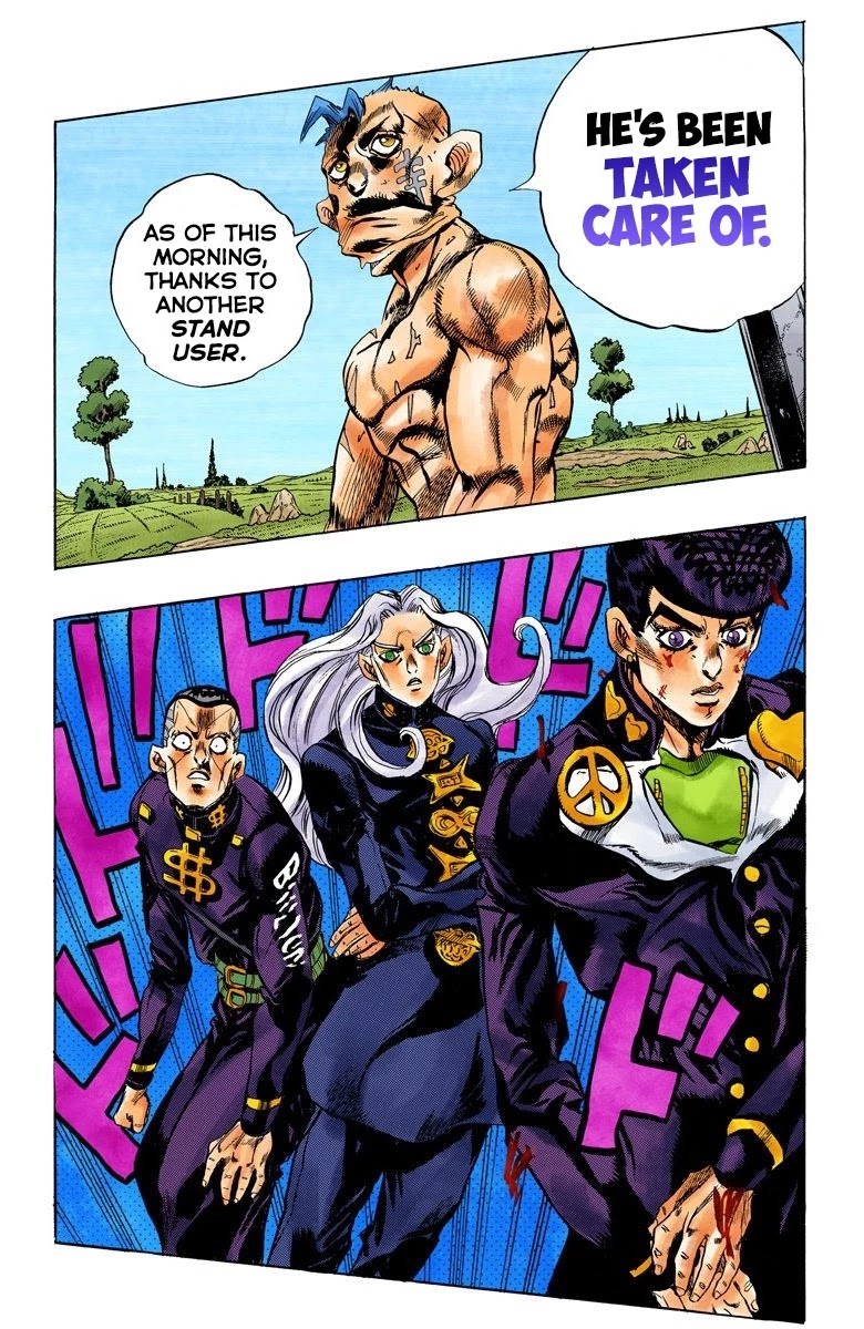 JoJo's Bizarre Adventure Part 4 - Diamond is Unbreakable (Official Colored) Chapter 138 page 19 - Chapter 138: Who Wants to Live on a Transmission Tower? Part 6