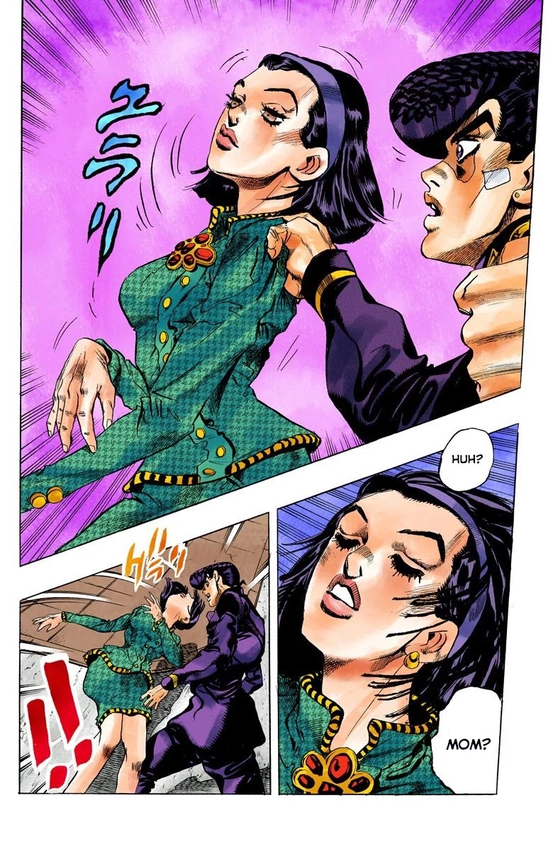 JoJo's Bizarre Adventure Part 4 - Diamond is Unbreakable (Official Colored) Chapter 139 page 21 - Chapter 139: Enigma Boy Part 1