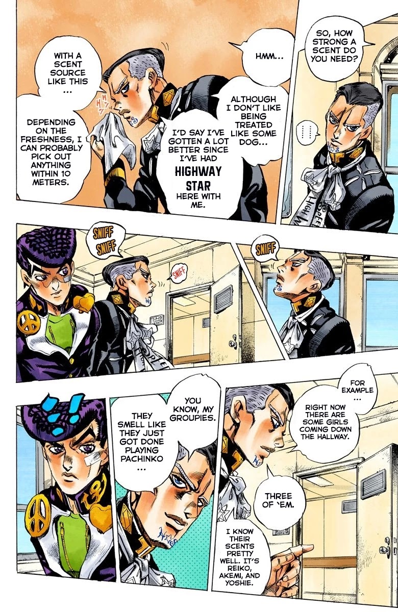 JoJo's Bizarre Adventure Part 4 - Diamond is Unbreakable (Official Colored) Chapter 139 page 9 - Chapter 139: Enigma Boy Part 1