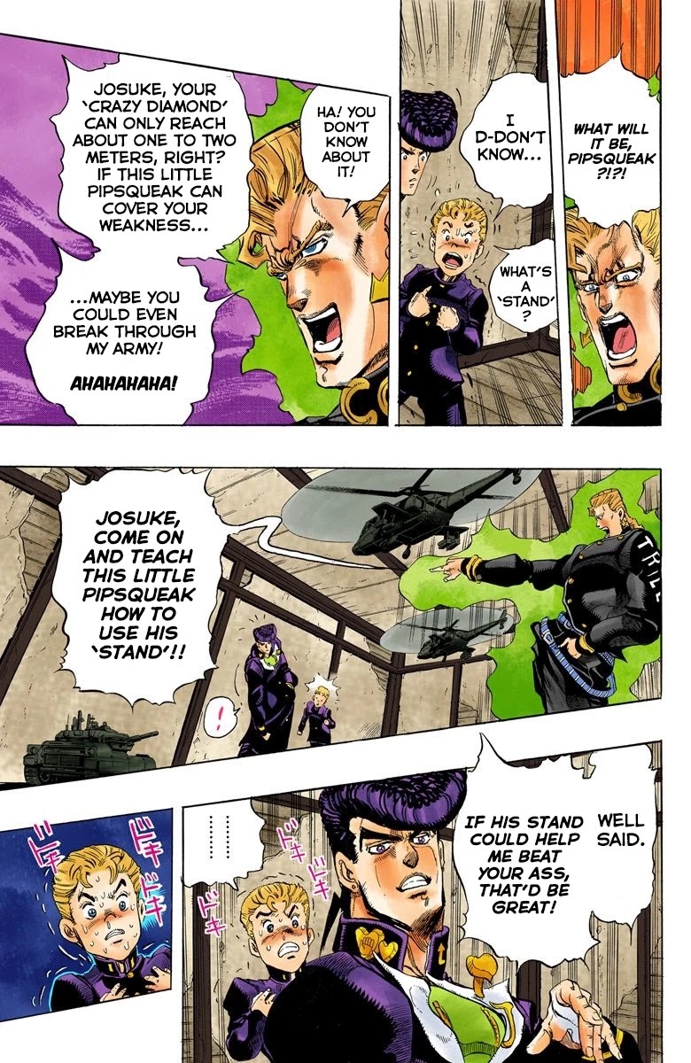 JoJo's Bizarre Adventure Part 4 - Diamond is Unbreakable (Official Colored) Chapter 14 page 10 - Chapter 14: The Nijimura Brothers - Part 6