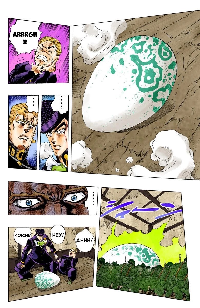 JoJo's Bizarre Adventure Part 4 - Diamond is Unbreakable (Official Colored) Chapter 14 page 15 - Chapter 14: The Nijimura Brothers - Part 6