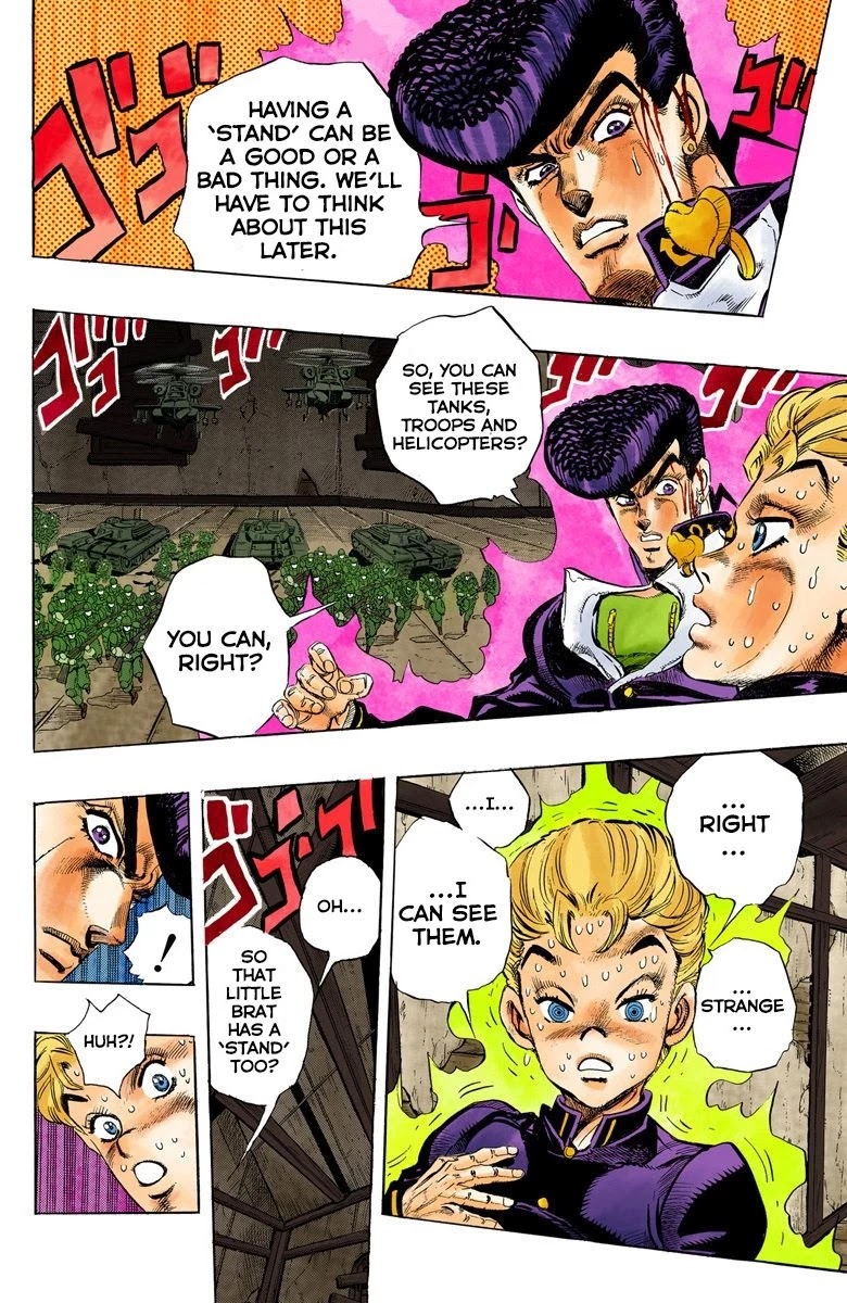 JoJo's Bizarre Adventure Part 4 - Diamond is Unbreakable (Official Colored) Chapter 14 page 3 - Chapter 14: The Nijimura Brothers - Part 6