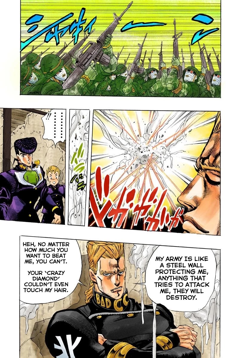 JoJo's Bizarre Adventure Part 4 - Diamond is Unbreakable (Official Colored) Chapter 14 page 6 - Chapter 14: The Nijimura Brothers - Part 6