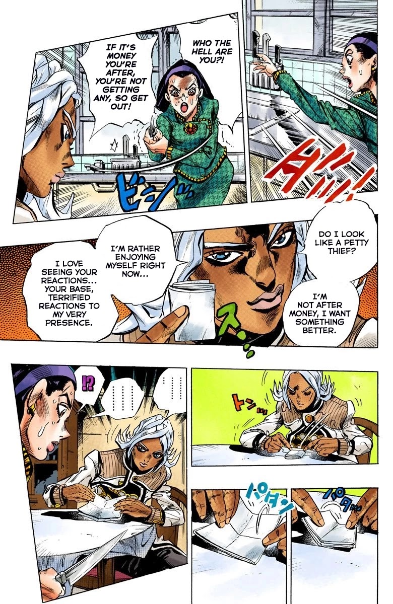 JoJo's Bizarre Adventure Part 4 - Diamond is Unbreakable (Official Colored) Chapter 140 page 12 - Chapter 140: Enigma Boy Part 2