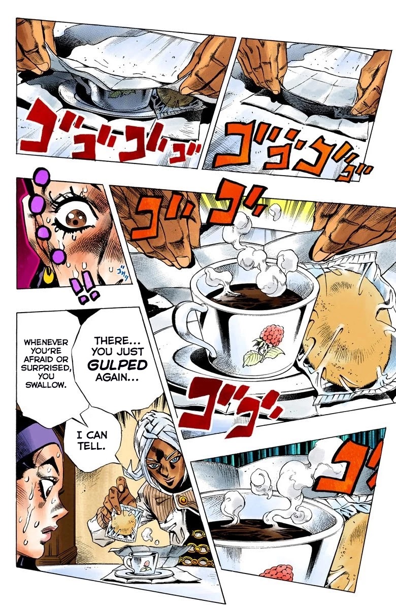 JoJo's Bizarre Adventure Part 4 - Diamond is Unbreakable (Official Colored) Chapter 140 page 13 - Chapter 140: Enigma Boy Part 2