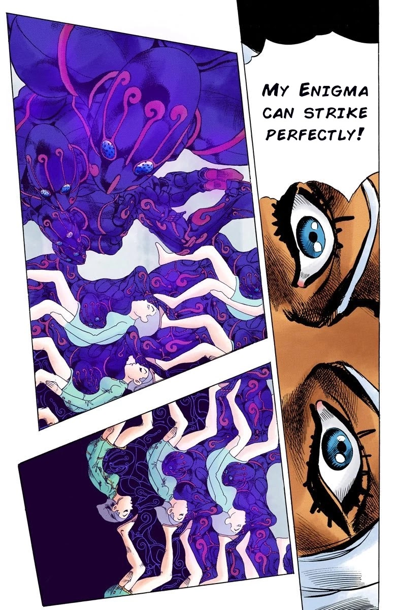 JoJo's Bizarre Adventure Part 4 - Diamond is Unbreakable (Official Colored) Chapter 140 page 16 - Chapter 140: Enigma Boy Part 2