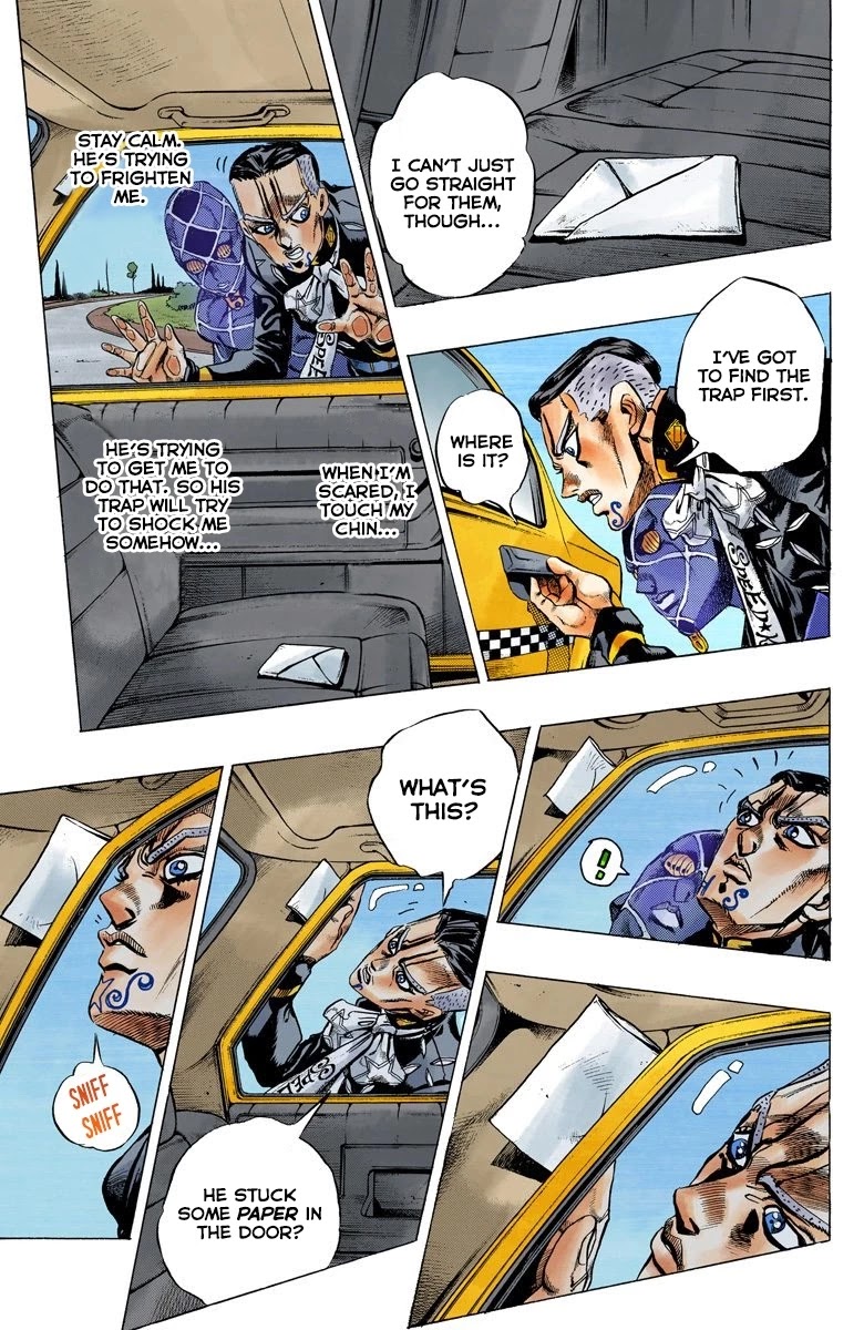 JoJo's Bizarre Adventure Part 4 - Diamond is Unbreakable (Official Colored) Chapter 143 page 13 - Chapter 143: Enigma Boy Part 5