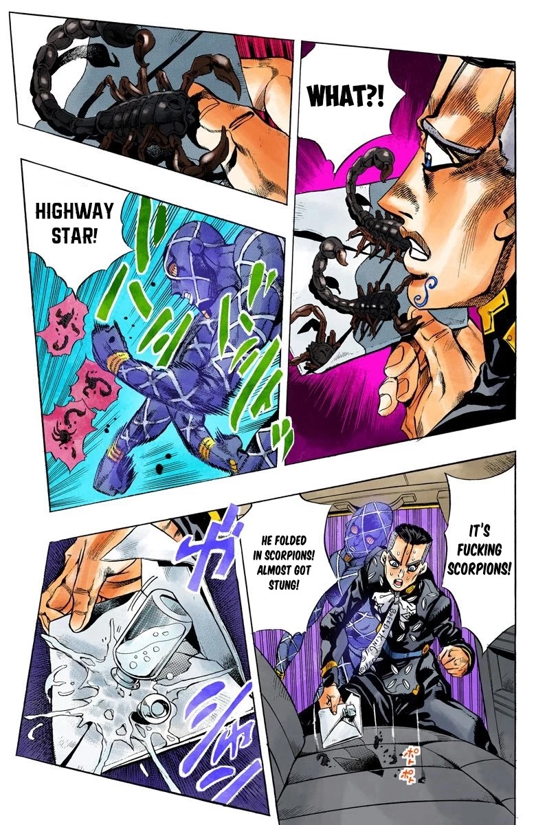 JoJo's Bizarre Adventure Part 4 - Diamond is Unbreakable (Official Colored) Chapter 143 page 17 - Chapter 143: Enigma Boy Part 5