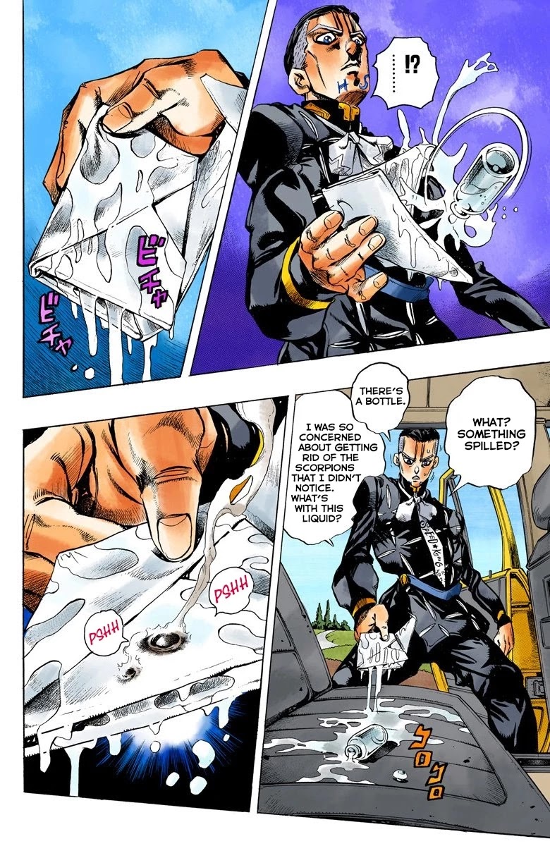 JoJo's Bizarre Adventure Part 4 - Diamond is Unbreakable (Official Colored) Chapter 143 page 18 - Chapter 143: Enigma Boy Part 5