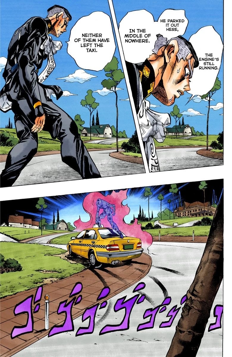 JoJo's Bizarre Adventure Part 4 - Diamond is Unbreakable (Official Colored) Chapter 143 page 9 - Chapter 143: Enigma Boy Part 5
