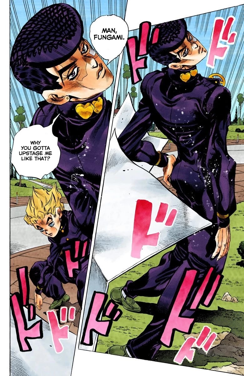 JoJo's Bizarre Adventure Part 4 - Diamond is Unbreakable (Official Colored) Chapter 144 page 15 - Chapter 144: Enigma Boy Part 6