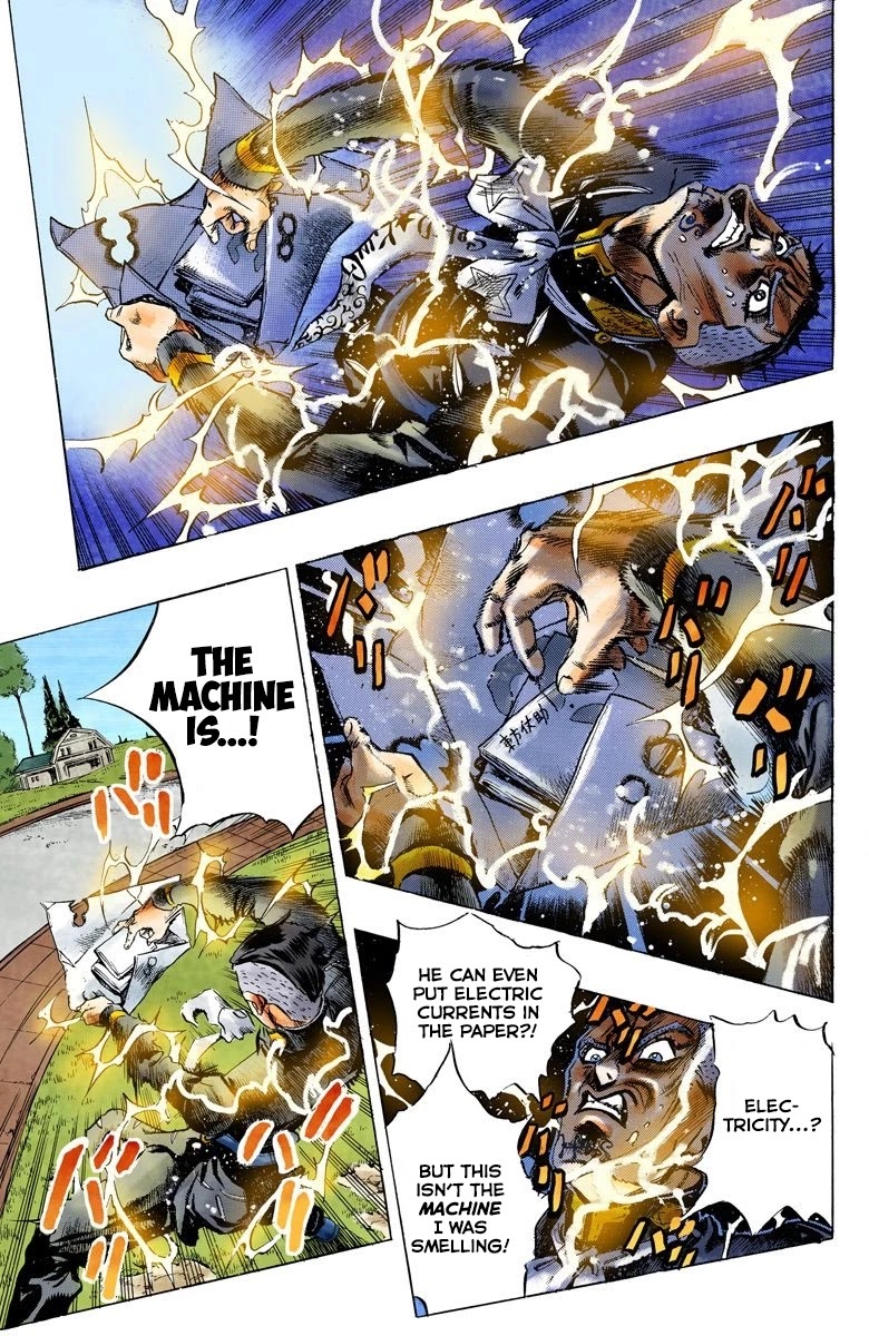 JoJo's Bizarre Adventure Part 4 - Diamond is Unbreakable (Official Colored) Chapter 144 page 4 - Chapter 144: Enigma Boy Part 6