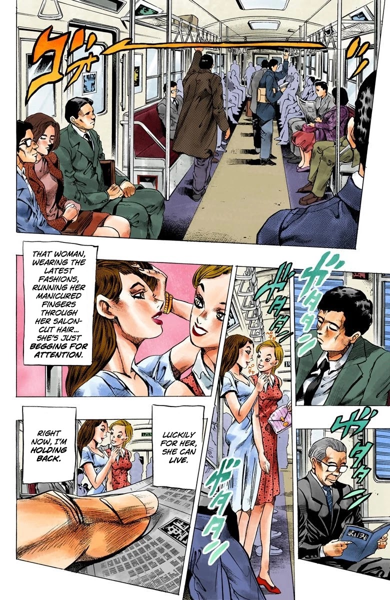 JoJo's Bizarre Adventure Part 4 - Diamond is Unbreakable (Official Colored) Chapter 145 page 3 - Chapter 145: That's Not My Dad! Part 1