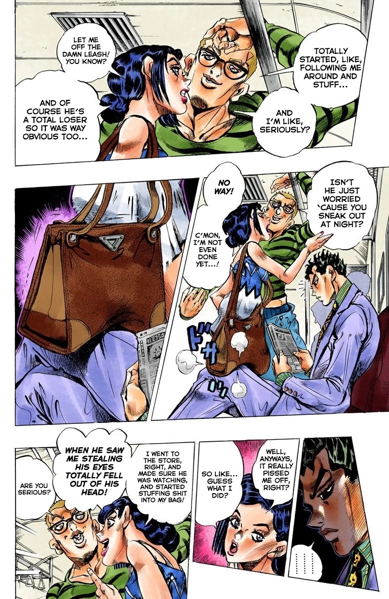 JoJo's Bizarre Adventure Part 4 - Diamond is Unbreakable (Official Colored) Chapter 145 page 5 - Chapter 145: That's Not My Dad! Part 1
