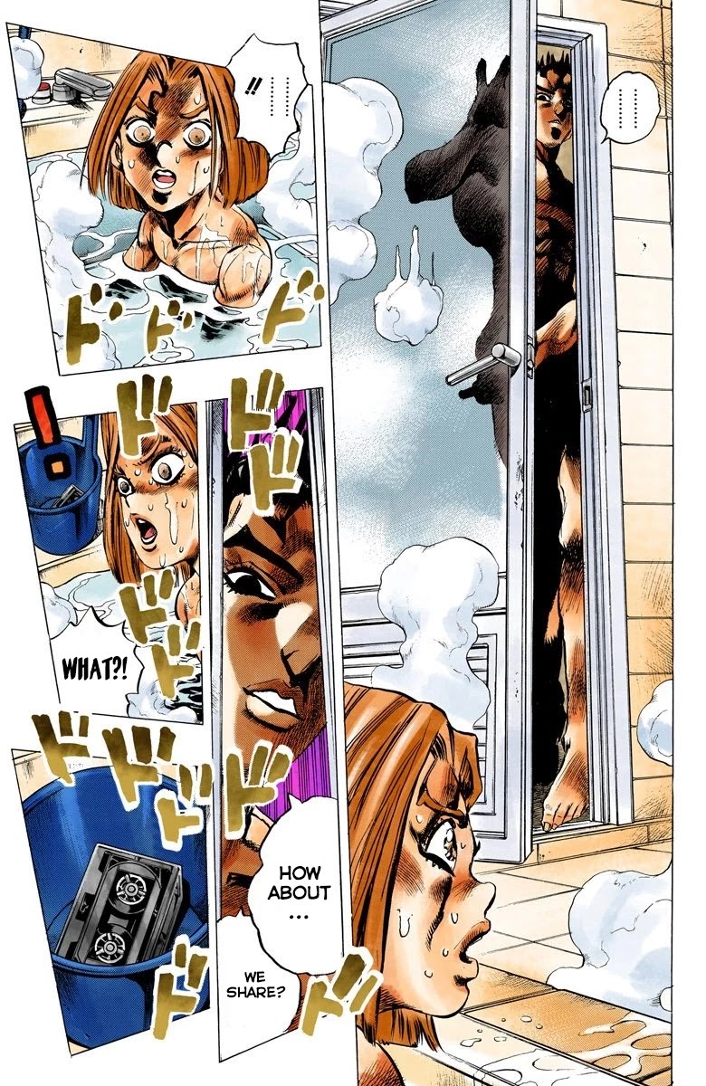 JoJo's Bizarre Adventure Part 4 - Diamond is Unbreakable (Official Colored) Chapter 146 page 10 - Chapter 146: That's Not My Dad! Part 2