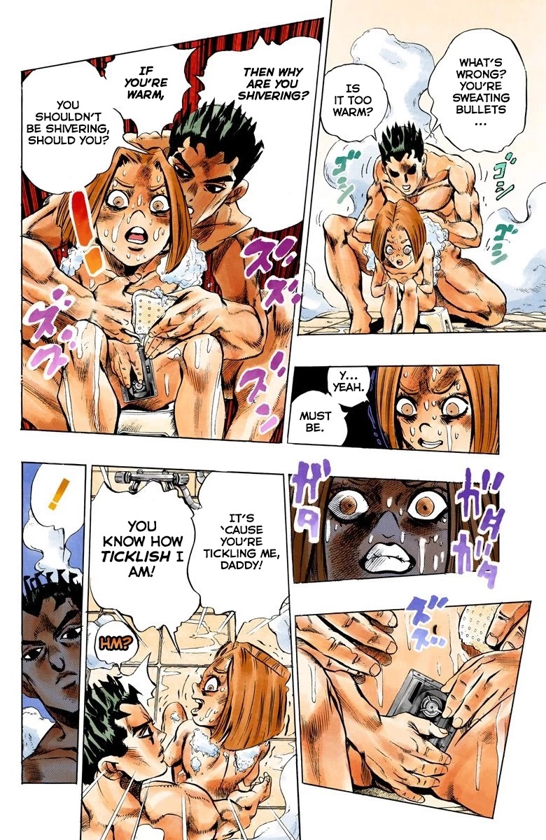 JoJo's Bizarre Adventure Part 4 - Diamond is Unbreakable (Official Colored) Chapter 146 page 15 - Chapter 146: That's Not My Dad! Part 2