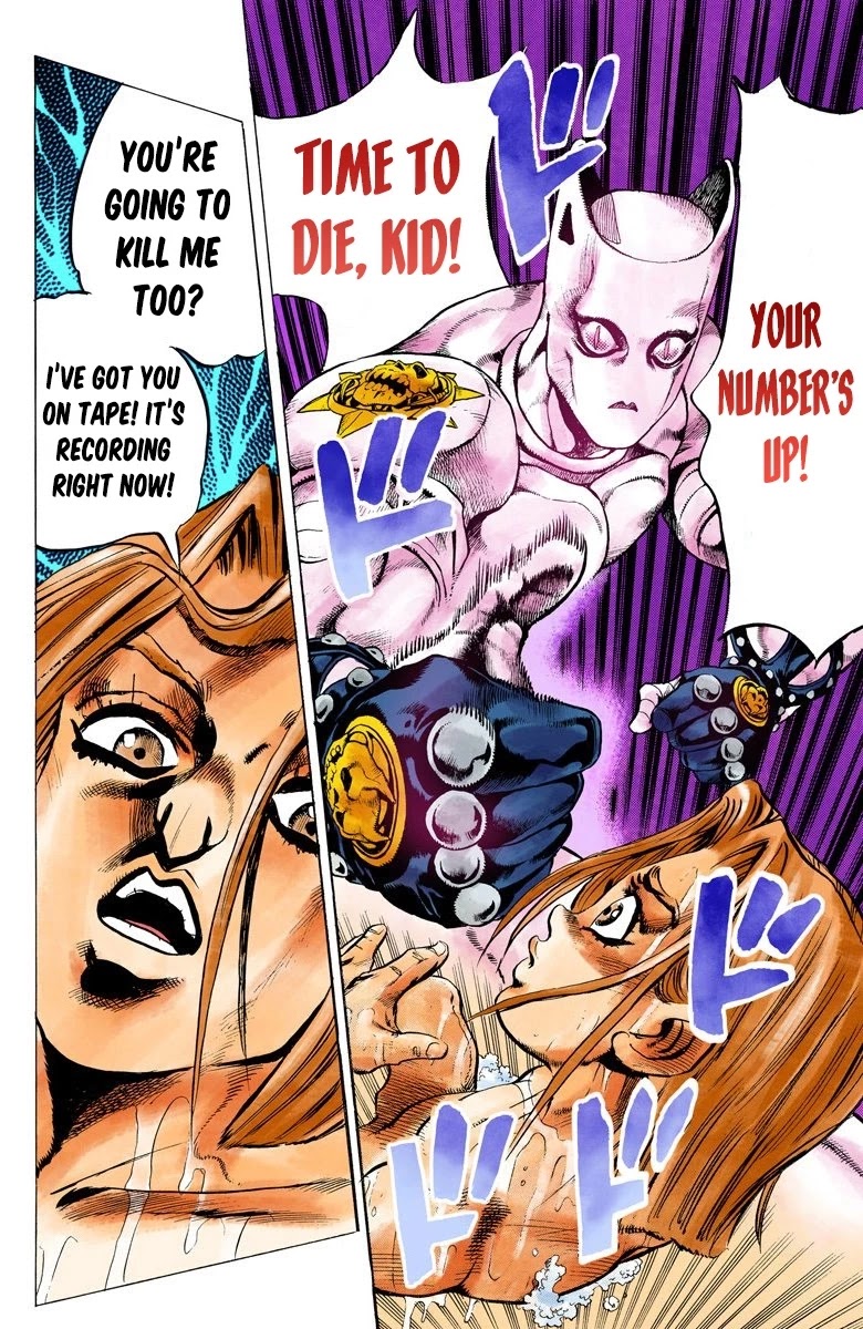 JoJo's Bizarre Adventure Part 4 - Diamond is Unbreakable (Official Colored) Chapter 146 page 19 - Chapter 146: That's Not My Dad! Part 2