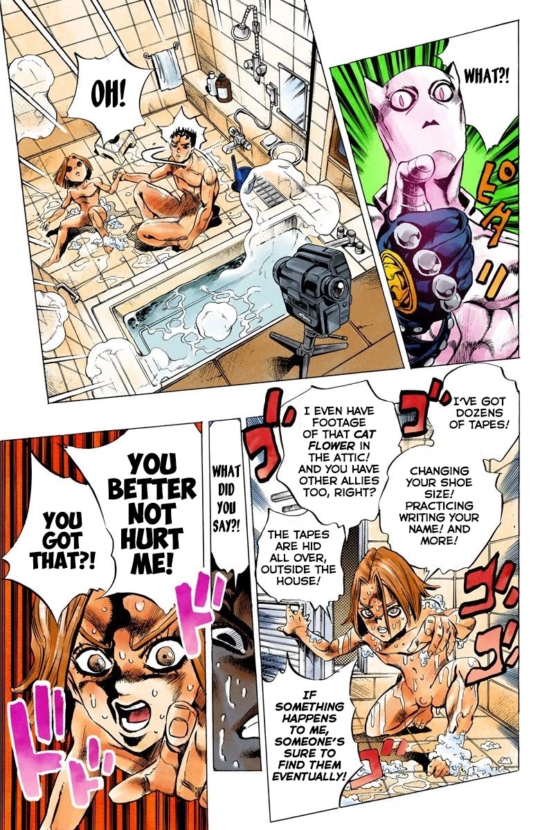 JoJo's Bizarre Adventure Part 4 - Diamond is Unbreakable (Official Colored) Chapter 146 page 20 - Chapter 146: That's Not My Dad! Part 2