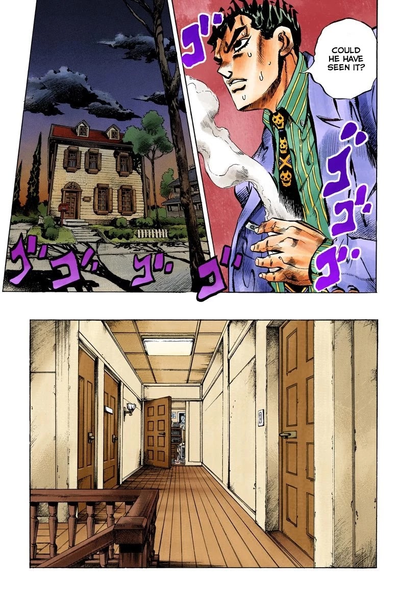 JoJo's Bizarre Adventure Part 4 - Diamond is Unbreakable (Official Colored) Chapter 146 page 6 - Chapter 146: That's Not My Dad! Part 2