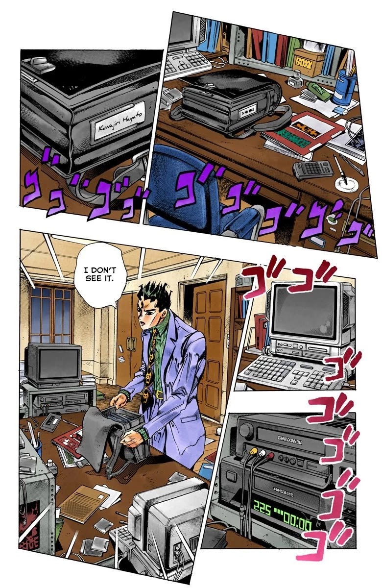 JoJo's Bizarre Adventure Part 4 - Diamond is Unbreakable (Official Colored) Chapter 146 page 7 - Chapter 146: That's Not My Dad! Part 2