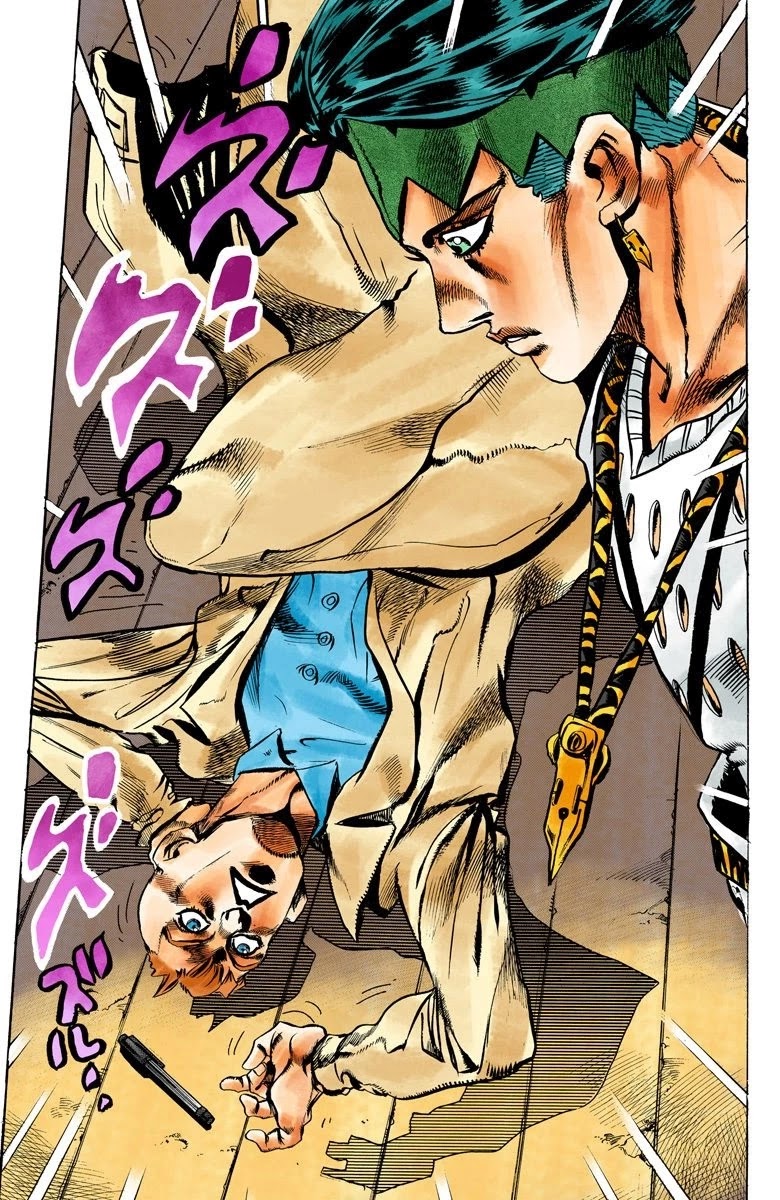 JoJo's Bizarre Adventure Part 4 - Diamond is Unbreakable (Official Colored) Chapter 147 page 18 - Chapter 147: Cheap Trick Part 1