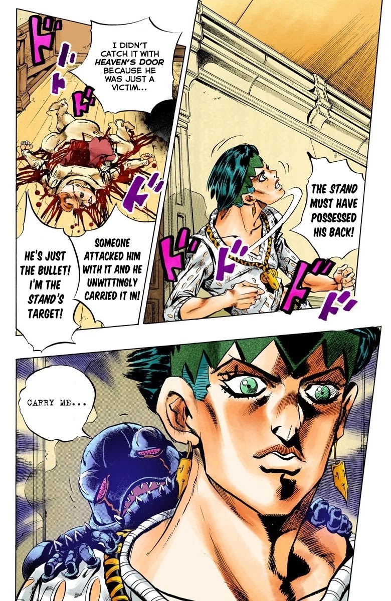 JoJo's Bizarre Adventure Part 4 - Diamond is Unbreakable (Official Colored) Chapter 148 page 13 - Chapter 148: Cheap Trick Part 2