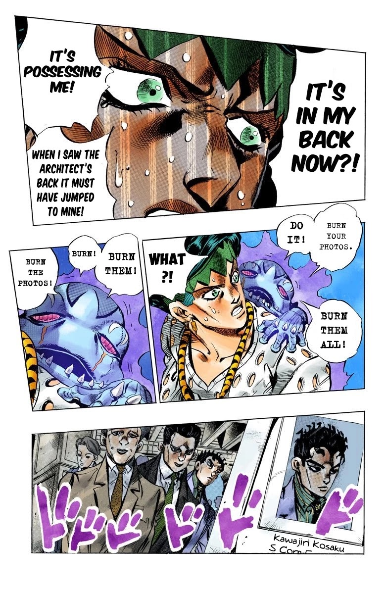 JoJo's Bizarre Adventure Part 4 - Diamond is Unbreakable (Official Colored) Chapter 148 page 18 - Chapter 148: Cheap Trick Part 2