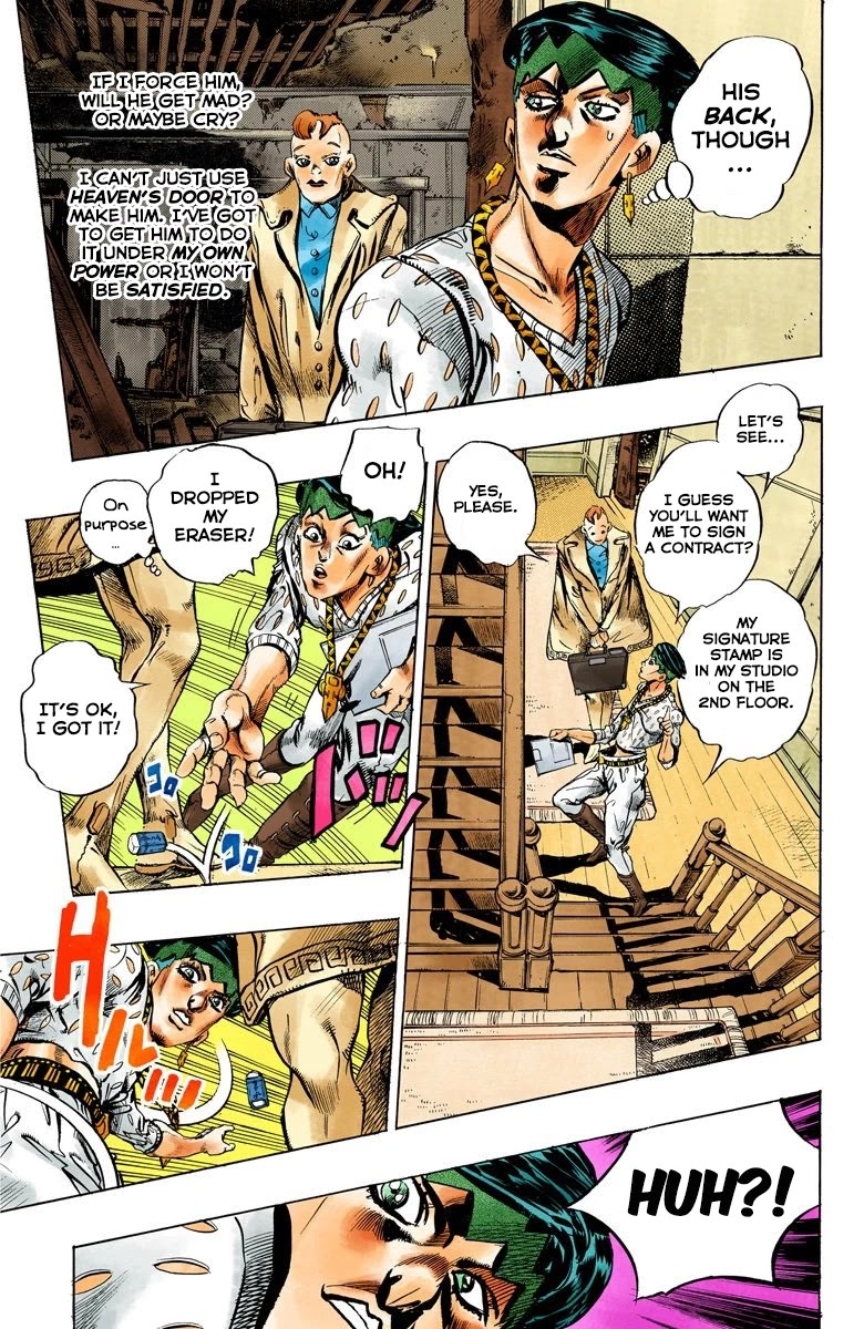 JoJo's Bizarre Adventure Part 4 - Diamond is Unbreakable (Official Colored) Chapter 148 page 2 - Chapter 148: Cheap Trick Part 2