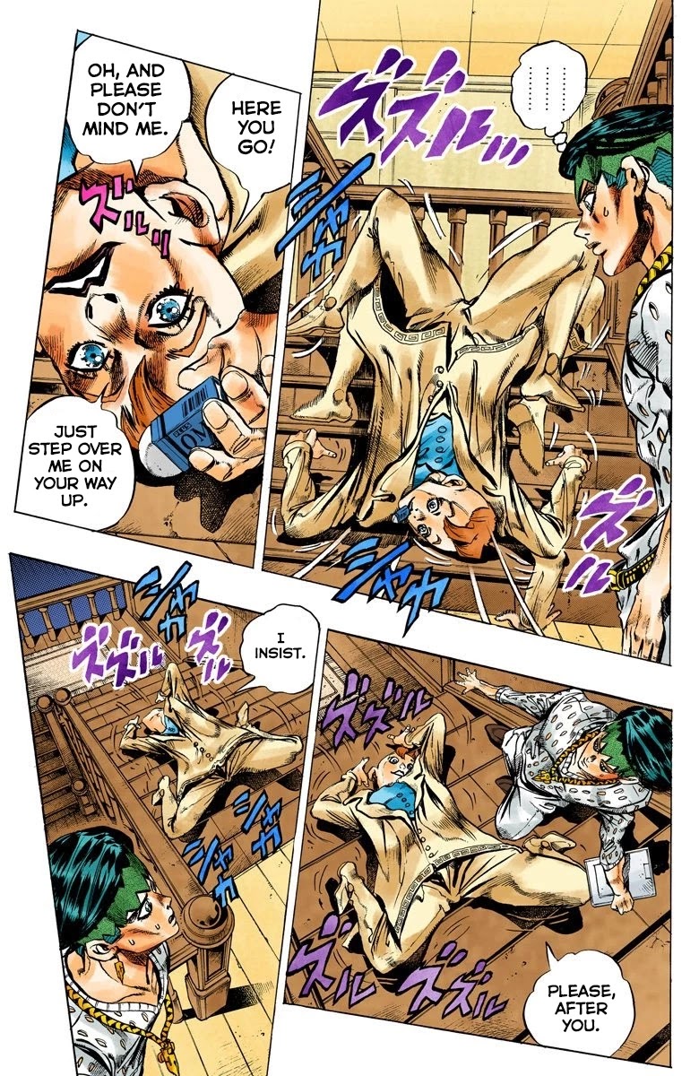 JoJo's Bizarre Adventure Part 4 - Diamond is Unbreakable (Official Colored) Chapter 148 page 4 - Chapter 148: Cheap Trick Part 2