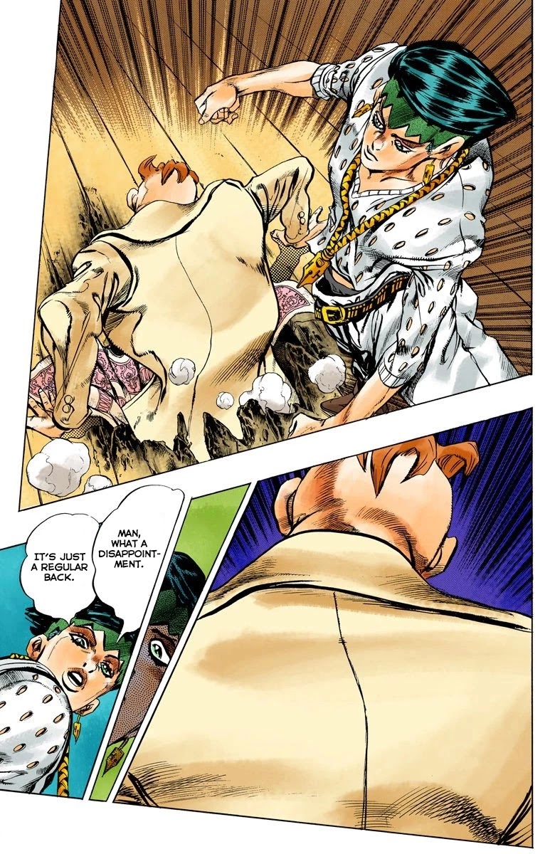JoJo's Bizarre Adventure Part 4 - Diamond is Unbreakable (Official Colored) Chapter 148 page 8 - Chapter 148: Cheap Trick Part 2