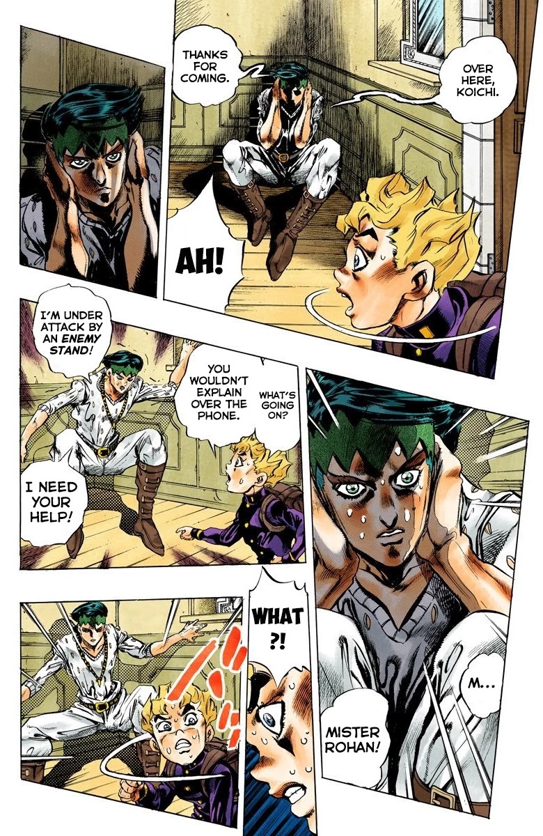 JoJo's Bizarre Adventure Part 4 - Diamond is Unbreakable (Official Colored) Chapter 149 page 11 - Chapter 149: Cheap Trick Part 3
