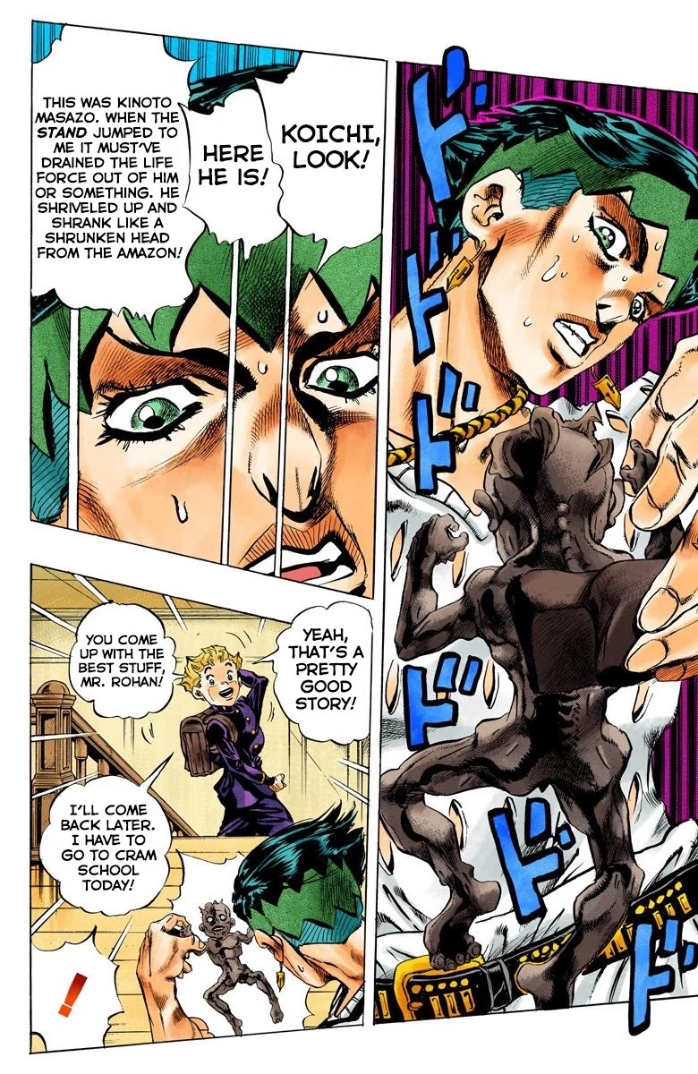 JoJo's Bizarre Adventure Part 4 - Diamond is Unbreakable (Official Colored) Chapter 149 page 19 - Chapter 149: Cheap Trick Part 3