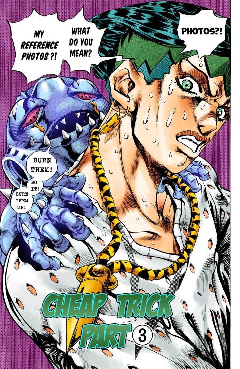 JoJo's Bizarre Adventure Part 4 - Diamond is Unbreakable (Official Colored) Chapter 149 page 2 - Chapter 149: Cheap Trick Part 3
